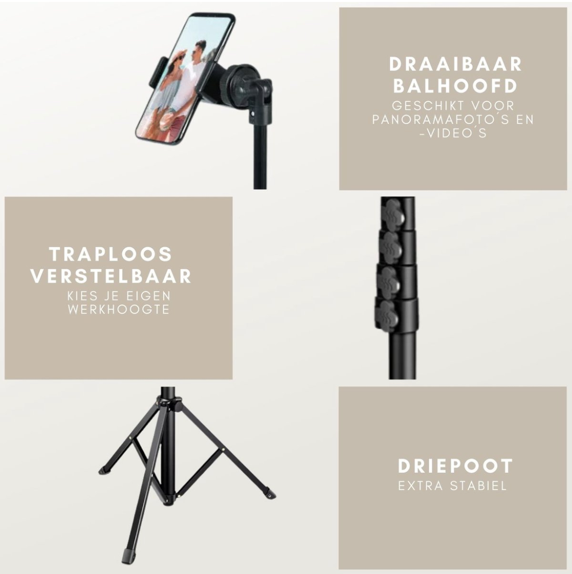 Draaibaar Telefoonstatief